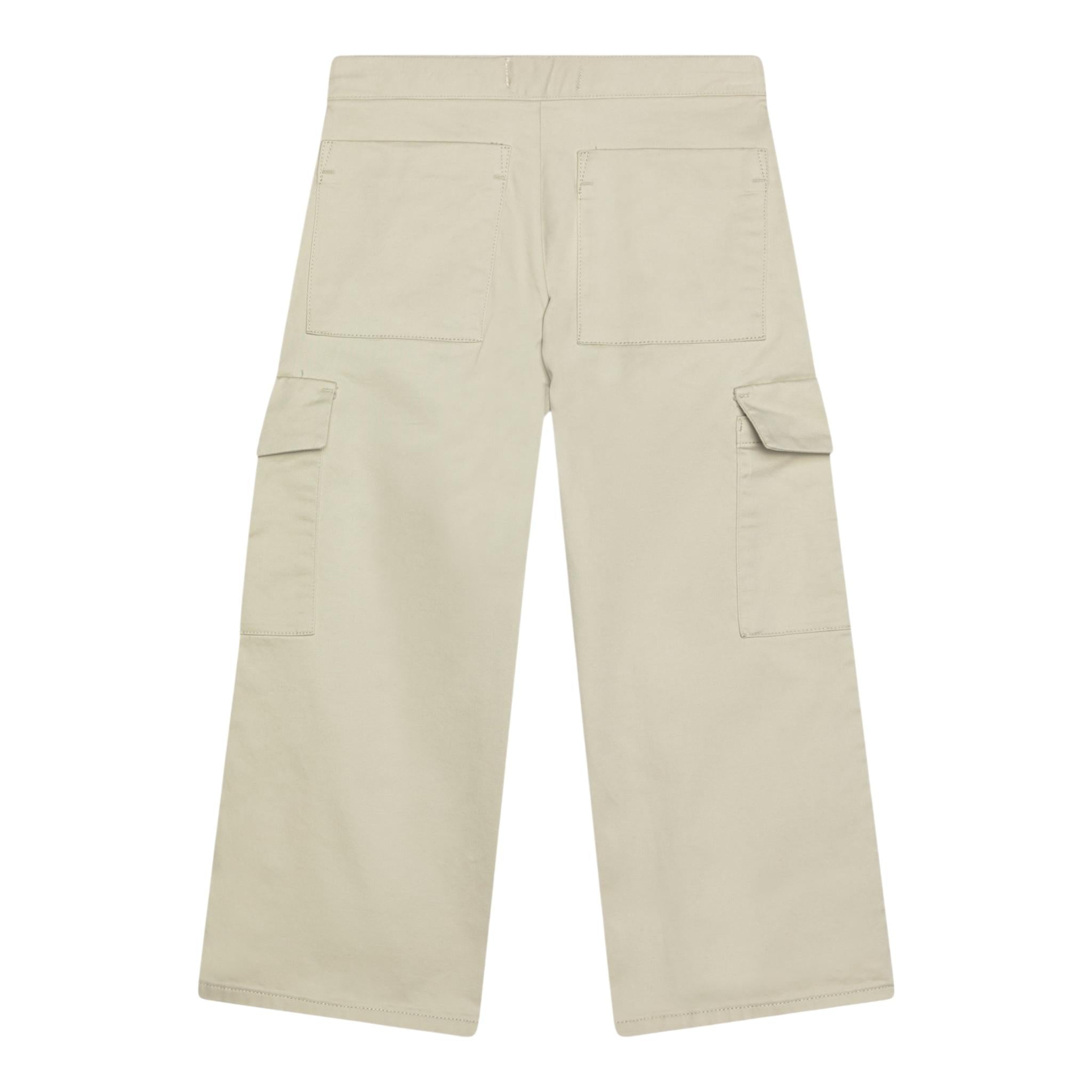 CALVIN KLEIN pantalone tinta unita con girovita regolabile Grigio per Bambina IG0IG02513X GRIGIO CALVIN KLEIN 