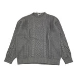 IL GUFO maglia tinta unita con ricami Grigio per Bambino A24MA470EM436 GRIGIO IL GUFO 