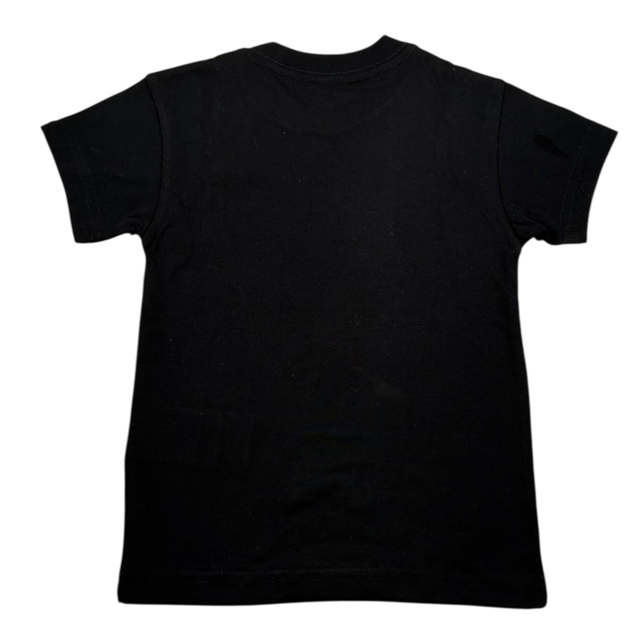 Vans T-Shirt Girocollo Tinta Unita con Stampa per Neonato VN0A3IJ1BLK NERO VANS 