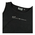 Emporio Armani Canotta Tinta Unita con Logo per Bambina 7G000035 NERO EMPORIO ARMANI 