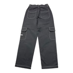 PHILOSOPHY pantalone tinta unita con girovita regolabile Nero per Bambina PFPA006 NERO PHILOSOPHY 