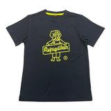 Refrigiwear T-Shirt Girocollo Tinta Unita Con Stampa  Nero Per Bambino