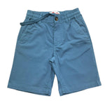 Saint Barth Bermuda Tinta Unita con Elastico In Vita per Bambino 00864L BLU SAINT BARTH 