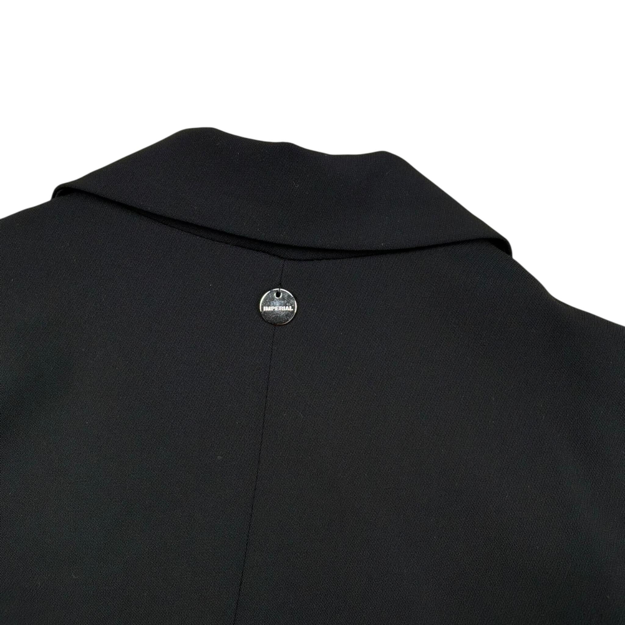 Imperial Giacca Tinta Unita Modello Crop per Bambina JB19132G75X NERO IMPERIAL 