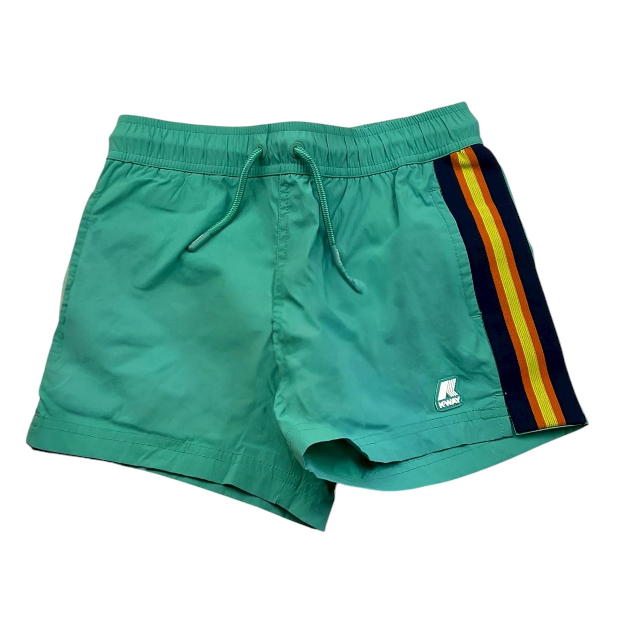 K-Way Costume Modello Box Tinta Unita con Logo per Bambino K3127 VERDE K-WAY 