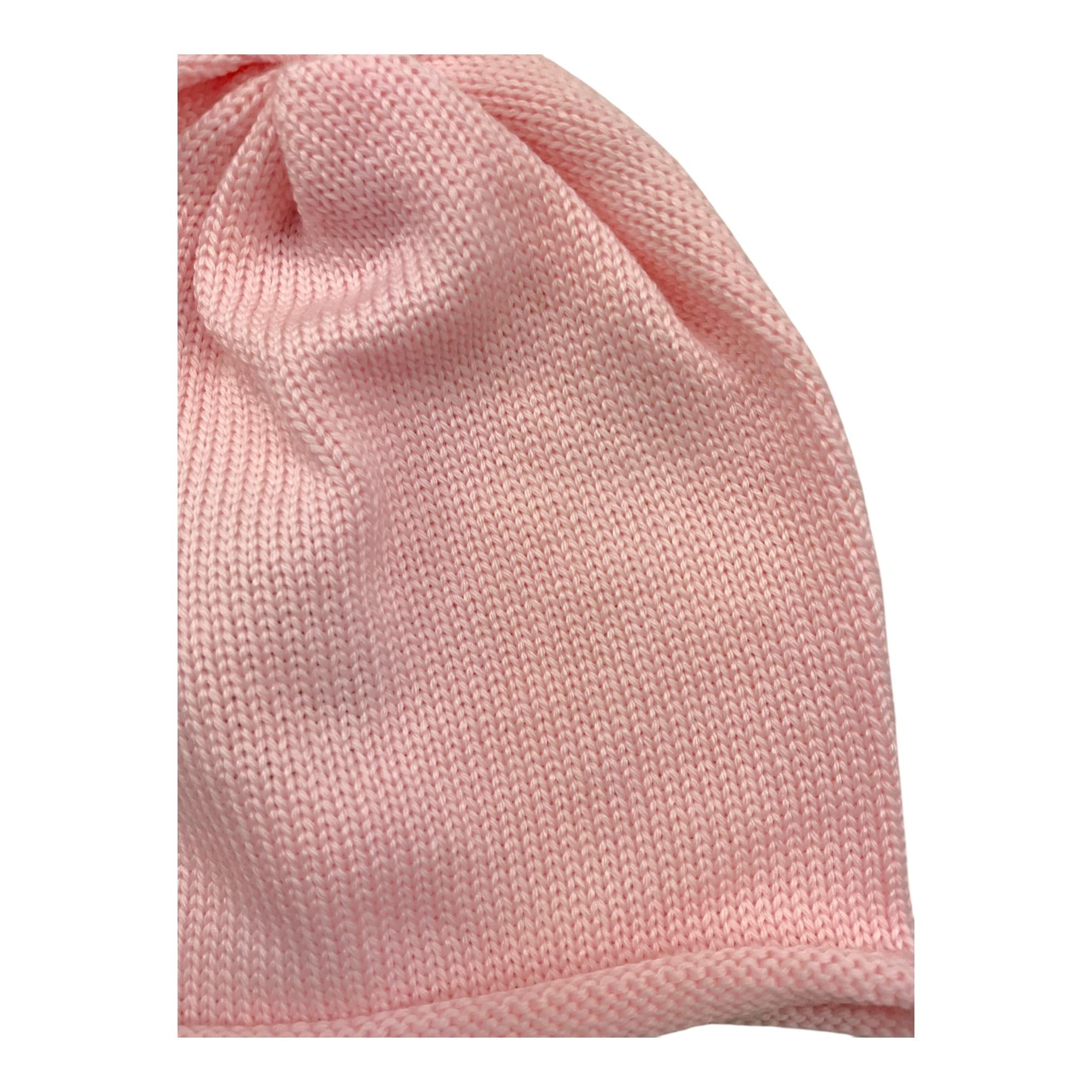 LITTLE BEAR cappello tinta unita Rosa per Neonata 9010F ROSA LITTLE BEAR 