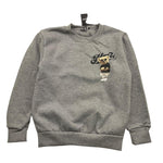 BRAND NAME felpa chiusa girocollo tinta unita Grigio per Bambino BN220S GRIGIO BRAND NAME 