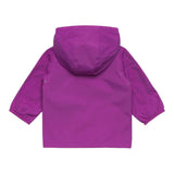 K-Way Giubbino Tinta Unita con Zip E Cappuccio per Neonata K2148NWN VIOLA K-WAY 