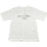 Paolo Pecora T-Shirt Girocollo Tinta Unita con Stampa per Bambino PP4359 BIANCO PAOLO PECORA 