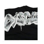 Disclaimer T-Shirt Girocollo Tinta Unita con Stampa per Bambino 25EDK58407X NERO DISCLAIMER 