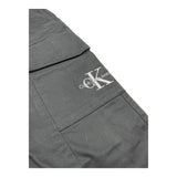 CALVIN KLEIN pantalone tinta unita con girovita regolabile Nero per Bambina IG0IG02513 NERO CALVIN KLEIN 