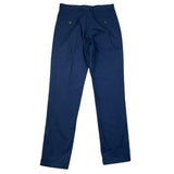 Dan John Pantalone Tinta Unita Con Girovita Regolabile Blu Per Bambino
