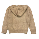 SAINT BARTH maglia modello felpa tinta unita con cappuccio Sabbia per Bambina MEG0007 SABBIA SAINT BARTH 