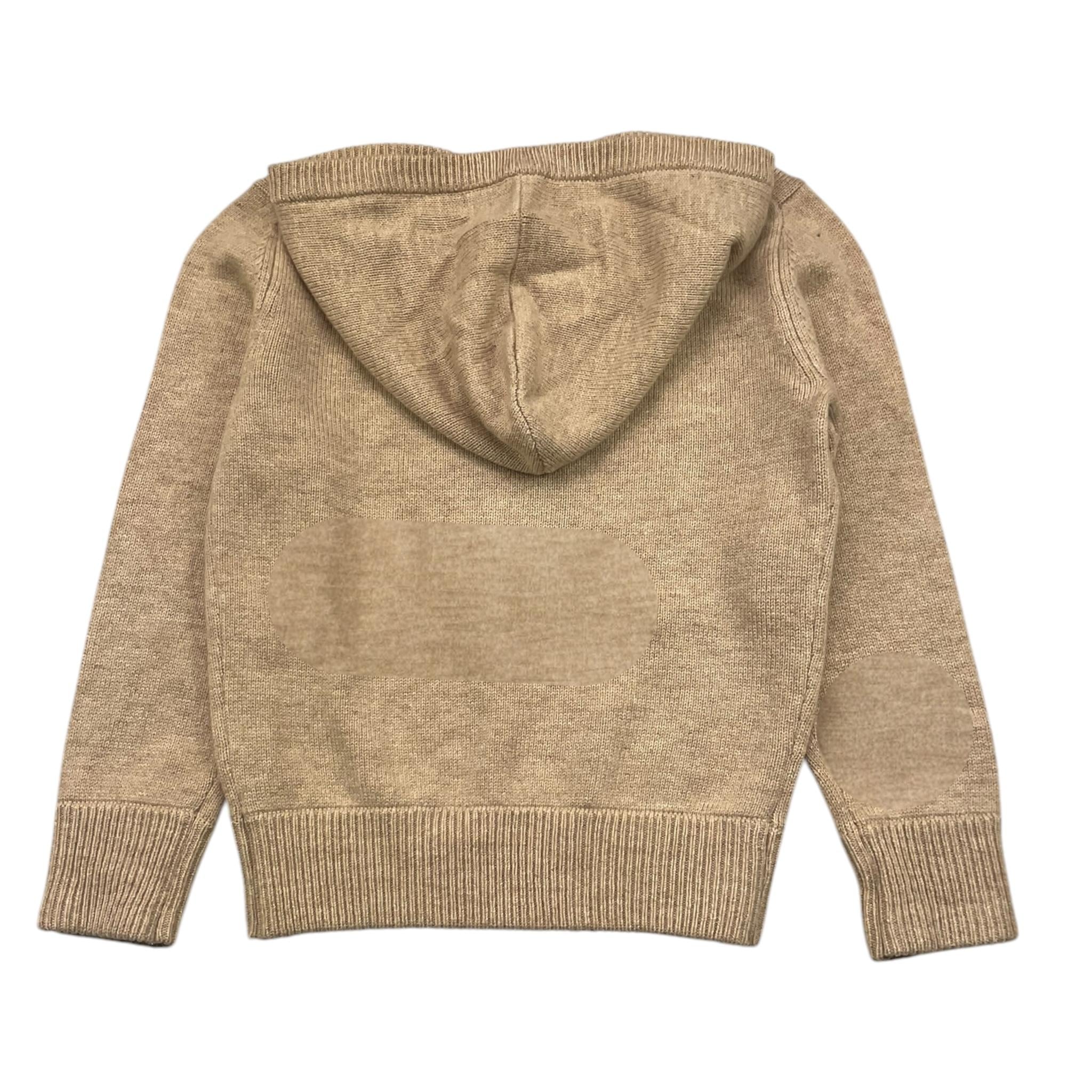 SAINT BARTH maglia modello felpa tinta unita con cappuccio Sabbia per Bambina MEG0007 SABBIA SAINT BARTH 