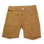 Little Bear Bermuda Tinta Unita con Girovita Regolabile per Neonato 8229N MARRONE LITTLE BEAR 