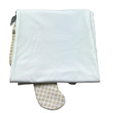 Le Bebe Coperta Tinta Unita con Ricami per Neonato LBB5285 BIANCO LE BEBE 