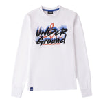 SARABANDA shirt girocollo tinta unita con stampa in contrasto Bianco per Bambino 0A514 BIANCO SARABANDA 