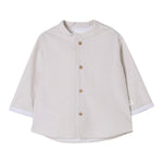 Teddy E Minou Camicia Manica Lunga Fantasia A Righe per Neonato E25CI001C4134 BEIGE TEDDY E MINOU 