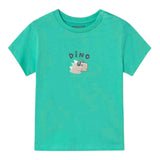 Mayoral T-Shirt Girocllo Tinta Unita con Stampa per Neonato 10622 VERDE MAYORAL 