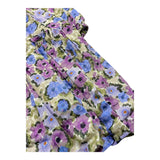 DIXIE abito tinta unita modello floreale Bianco per Bambina AB15364G67 BIANCO DIXIE 