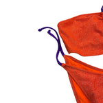 Saint Barth Costume 2 Pezzi Fascia-Mutandina per Bambina ARYANNAX ARANCIONE SAINT BARTH 