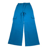 J'Aime' Pantalone tinta unita Modello Palazzo Azzurro per Bambina 5169G AZZURRO J'AIME' 