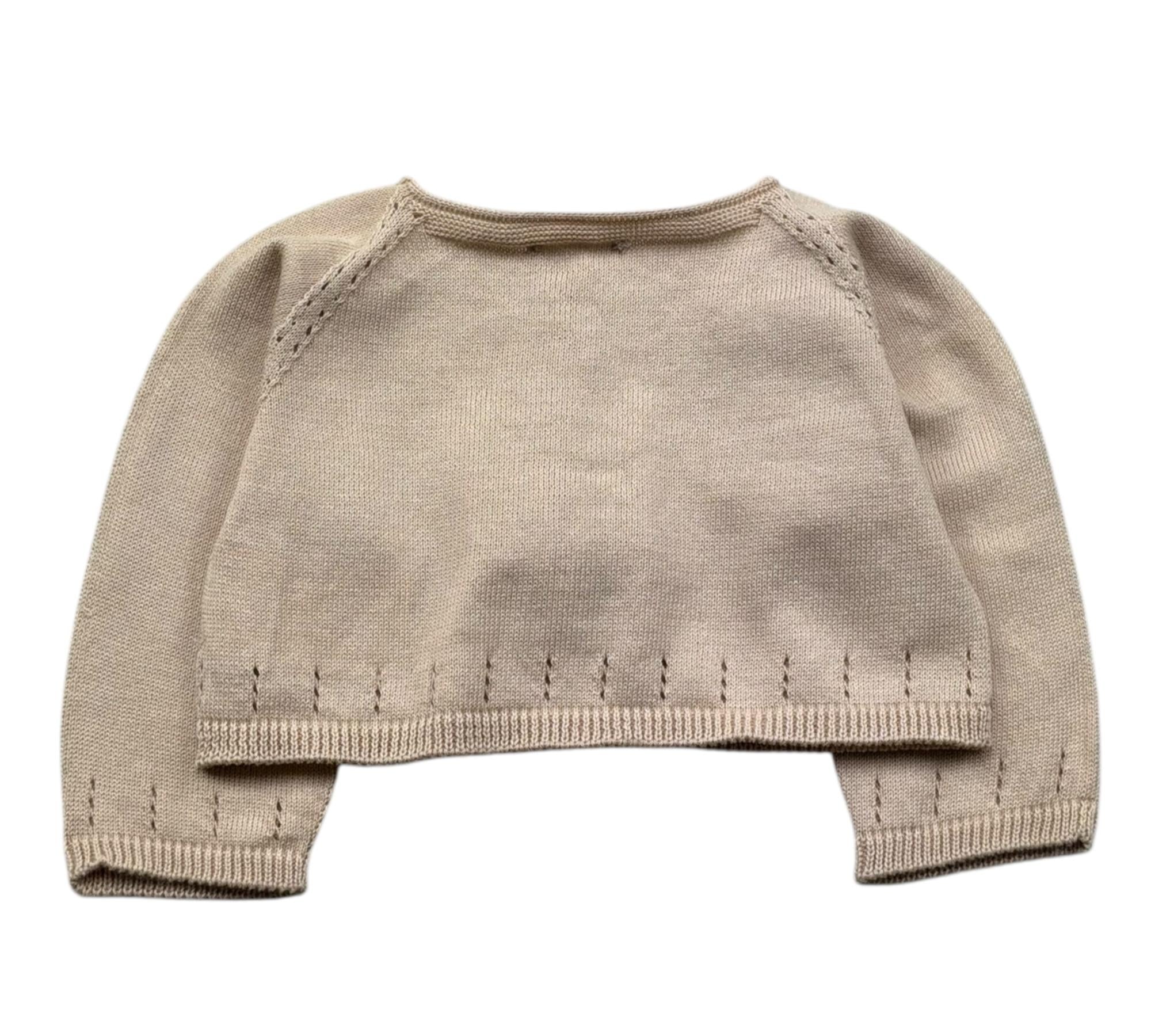 Le Bebe Coprispalle Tinta Unita  per Neonata LBG6326 BEIGE LE BEBE 