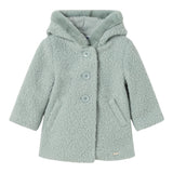 MAYORAL cappotto tinta unita modello teddy con cappuccio Verde per Bambina 2478XJ VERDE MAYORAL 