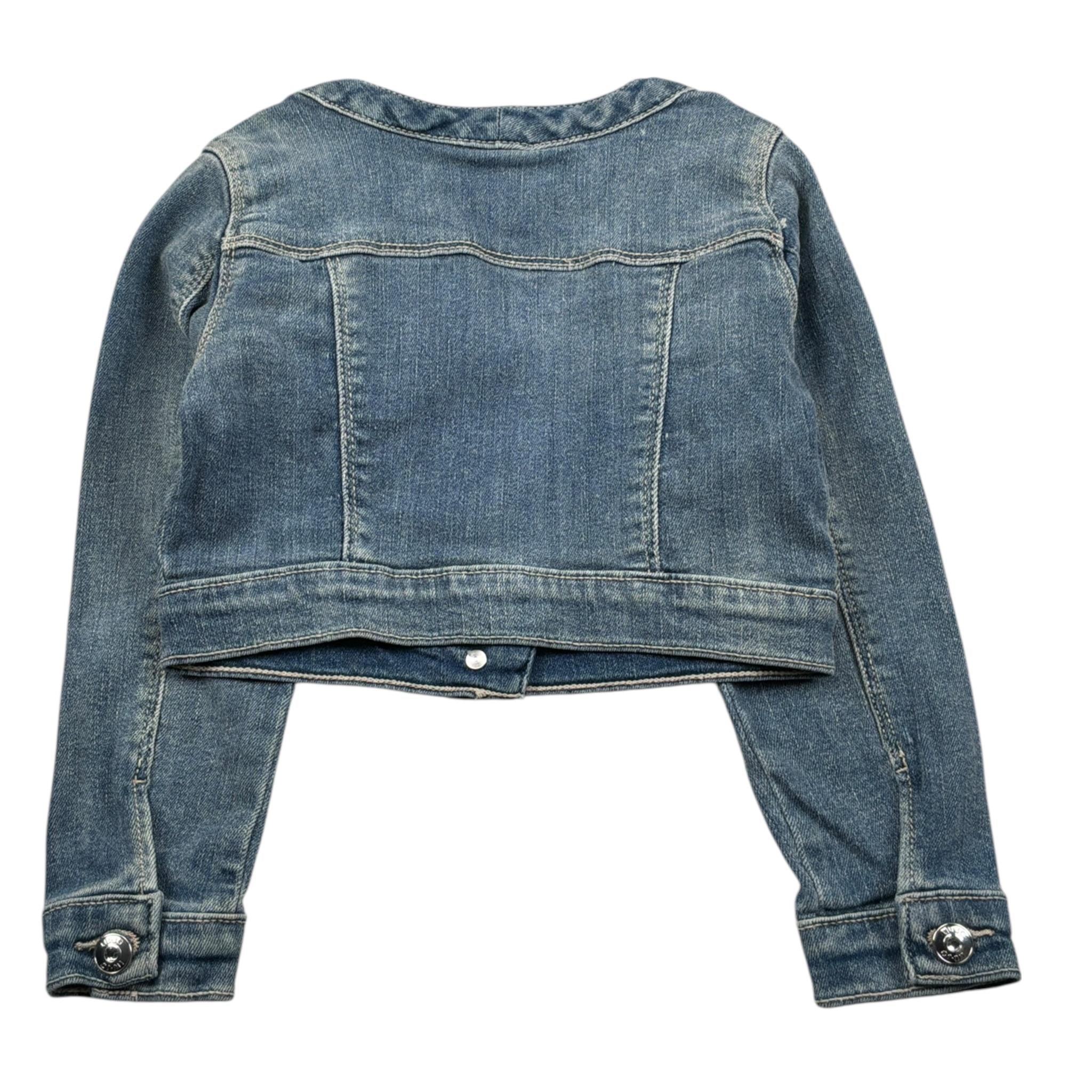 Liu Jo Giubbino In Denim tinta unita Azzurro per Bambina K17010 AZZURRO LIU JO 