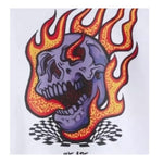 Vans T-Shirt Girocollo Tinta Unita con Stampa per Bambino VN000MKHWHT BIANCO VANS 