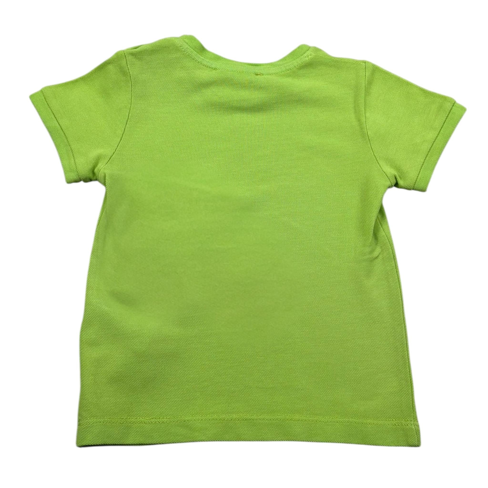 M+E' T-Shirt Girocollo Tinta Unita per Neonato UEM0270 VERDE M+E' 
