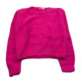 LU LU BY MISS GRANT maglia girocollo tinta unita Fuxia per Bambina LL3240 FUXIA LU LU BY MISS GRANT 