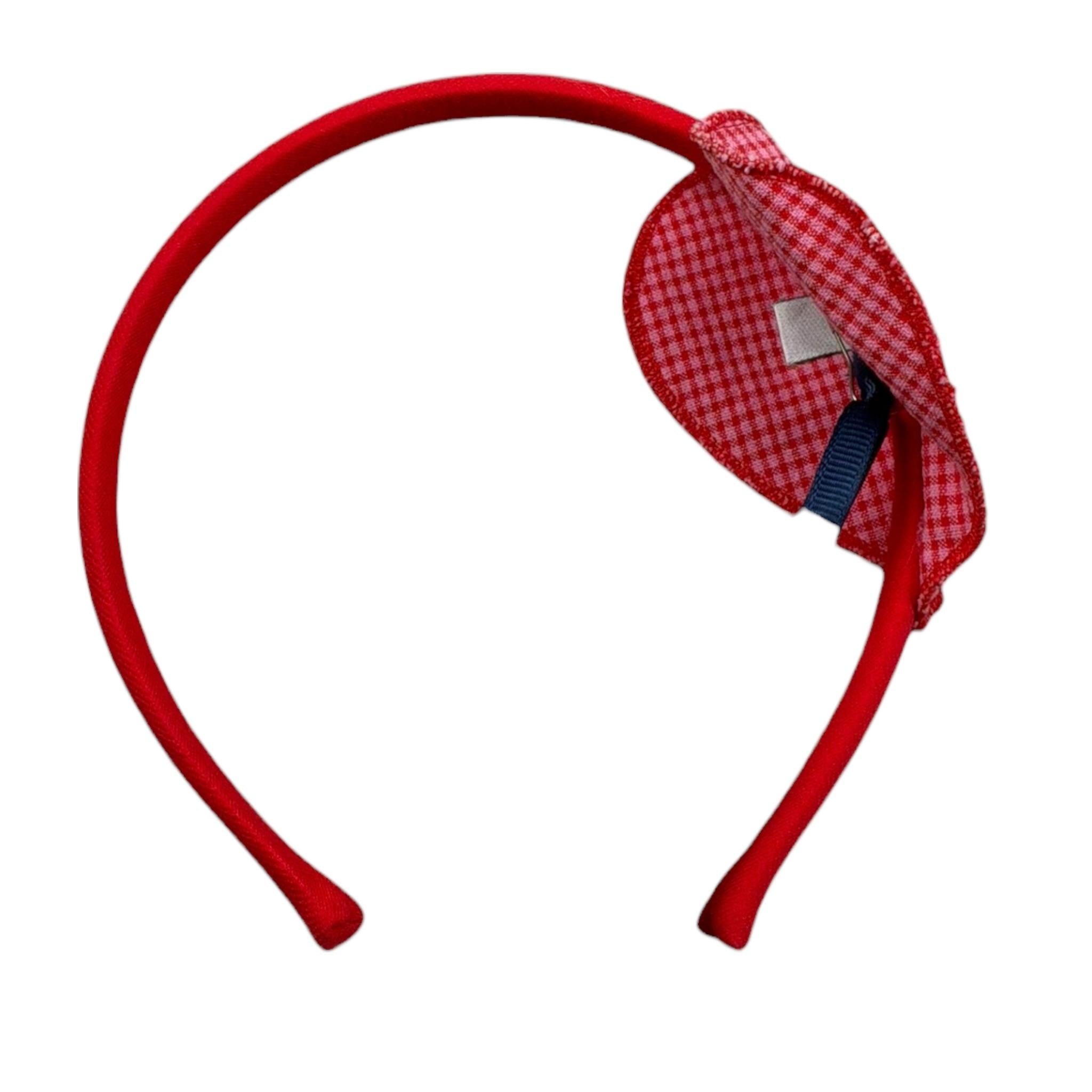 Piccola Ludo Cerchietto Tinta Unita per Bambina BS10WA005 ROSSO PICCOLA LUDO 