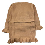 FUN & FUN abito manica lunga tinta unita cn cinturino Beige per Bambina FBDR00151 BEIGE FUN & FUN 