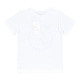 Losan T-Shirt Girocollo Tinta Unita con Stampa  Bianco per Bambino
