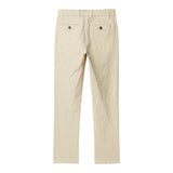 Scotch & Soda Pantalone  Fantasia A Righe Con Girovita Regolabile Beige Per Bambino