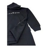 JOHN RICHMOND completo 2 pezzi felpa-pantalone tinta unita Nero per Bambino RBA25007CF NERO JOHN RICHMOND 