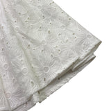 Kocca Abito Giromanica Tinta Unita con Ricami per Bambina P23JAB9316AAUN0000 BIANCO Kocca 