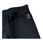 Juicy Couture Leggins In Velluto Tinta Unita per Bambina JBX6506 NERO JUICY COUTURE 