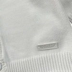 Lalalu' Cardigan Tinta Unita con Logo per Neonata MGL1P BIANCO LALALU' 