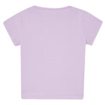 Liu Jo T-Shirt Girocollo Tinta Unita con Brillantini per Bambina KA5081X LILLA LIU JO 