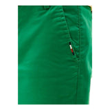 Tommy Hilfiger Bermuda Tinta Unita con Logo per Neonato DHIEHJI VERDE TOMMY HILFIGER 