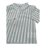 Babidu Completo 2 Pezzi Camicia-Bermuda per Bambino 40409 BIANCO/VERDE BABIDU 