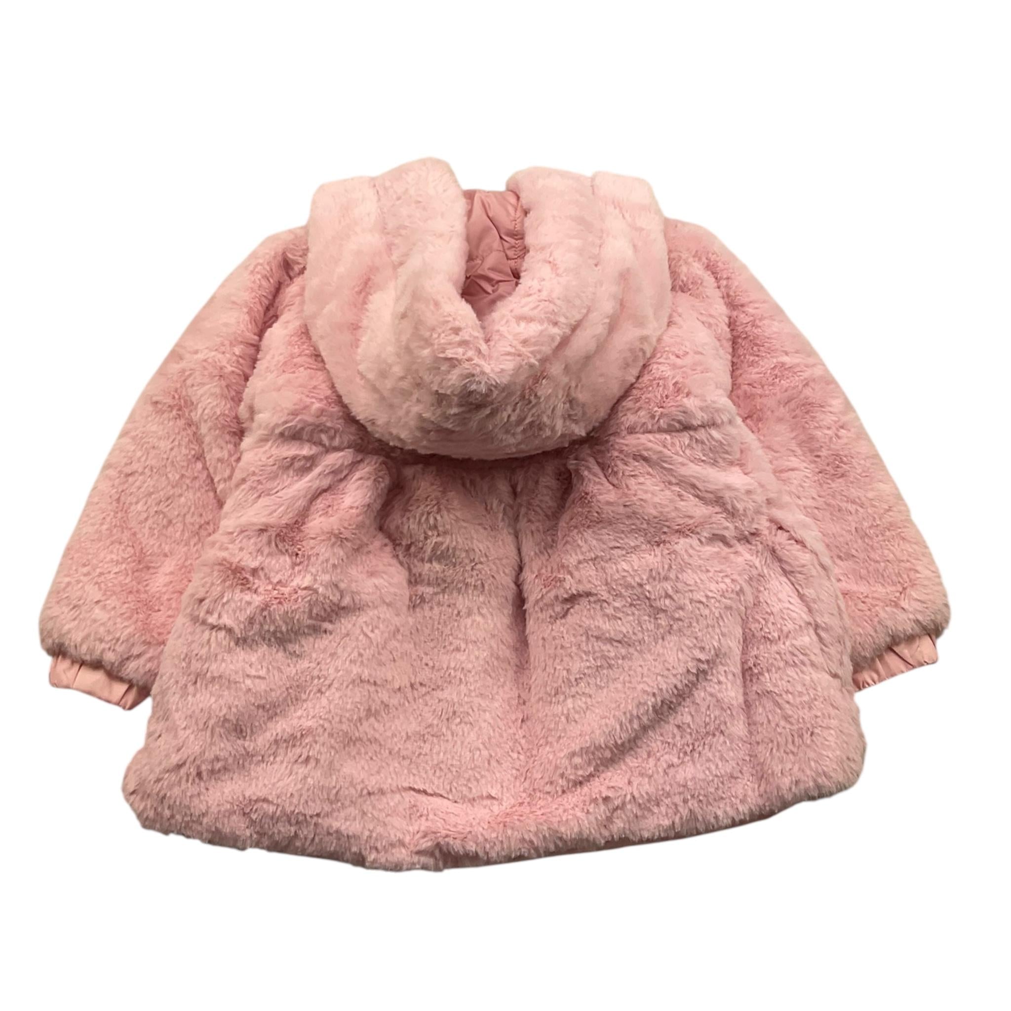 PINK BABY giubbino tinta unita reversibile con cappuccio Rosa per Neonata YC3052 ROSA PINK BABY 