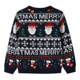 NAME IT maglia girocollo fantasia natalizia Blu per Bambino 13235186 BLU NAME IT 