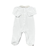 Lalalu' Tutina Manica Lunga Tinta Unita per Neonato TJL2PX BIANCO LALALU' 