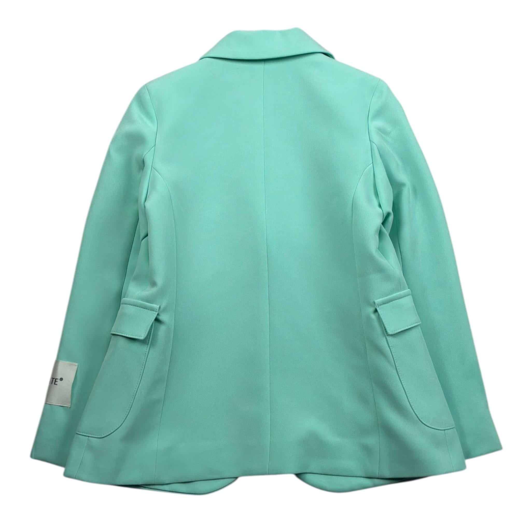 Hinnominate Giacca Tinta Unita con Logo per Bambina 3645J00103 VERDE ACQUA HINNOMINATE 