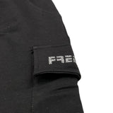 FREDDY pantalone modello tuta tinta unita con logo Nero per Bambina FR1776 NERO FREDDY 