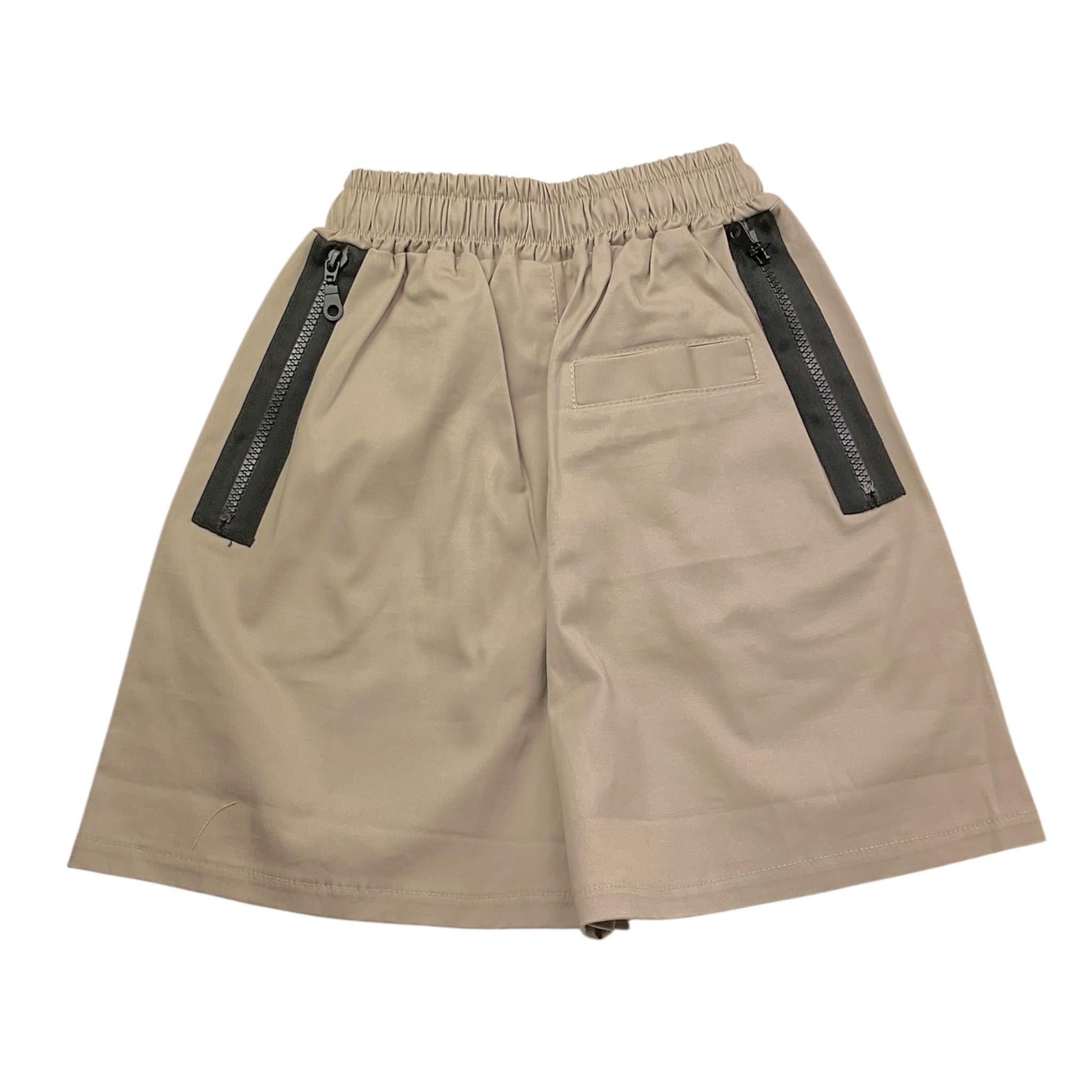 Stay Street Bermuda Tinta Unita con Elastico In Vita per Bambino FKJEKI SABBIA STAY STREET 