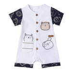 Minibanda Pagliaccetto Mezza Manica Tinta Unita per Neonato 3B686 BIANCO MINIBANDA 